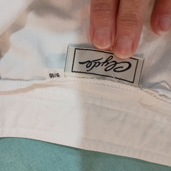 Vintage Clyde White Flared Midi Skirt - Picture 6 of 7